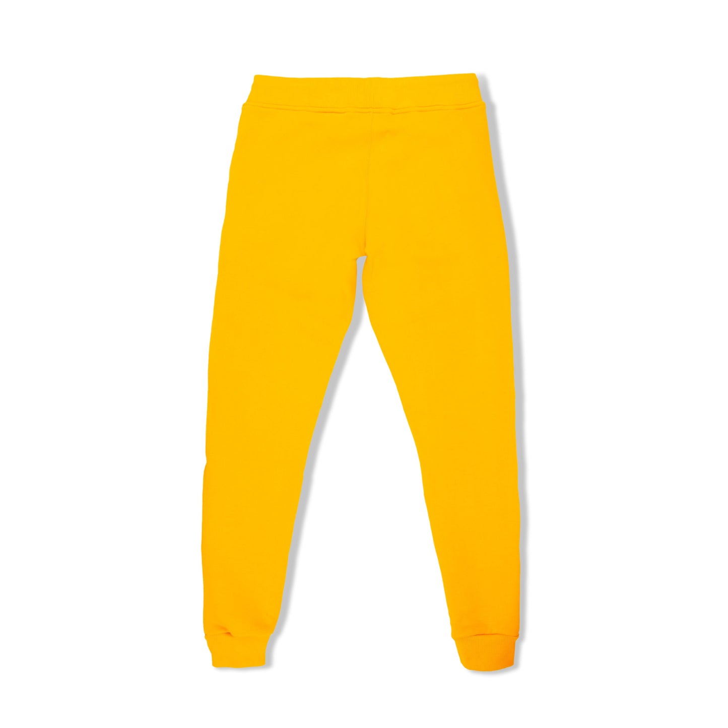 Crew Fleece Jogger Yellow Back