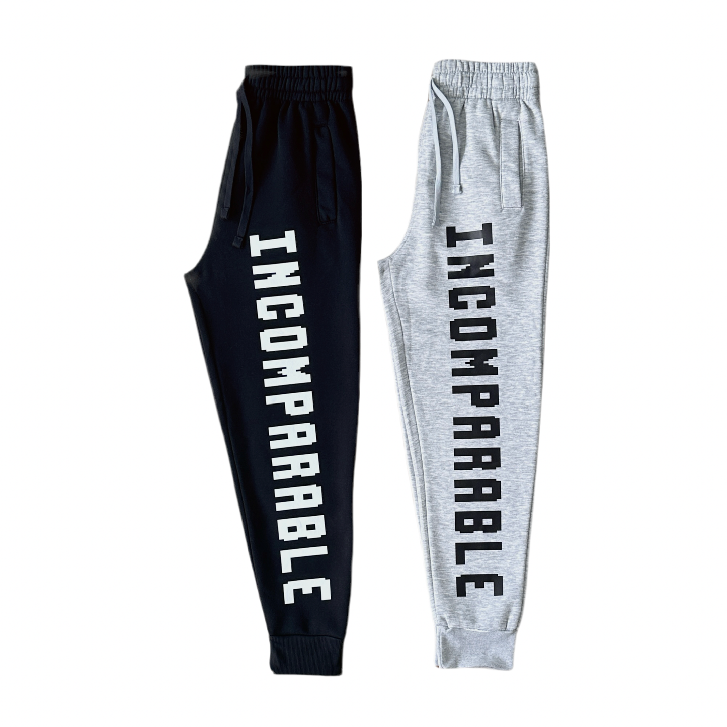 Incomparable 8-Bit Joggers - Grey