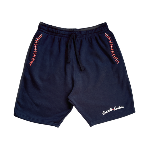 Ballpark Shorts - Navy Blue