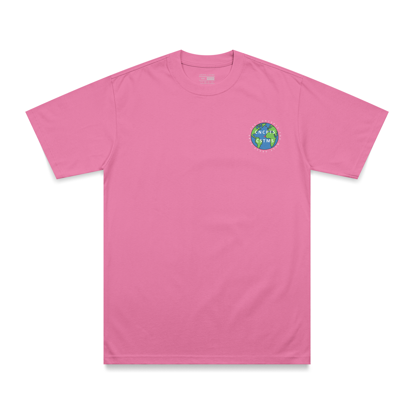 Super Global Tee (Puff) - Rose Pink