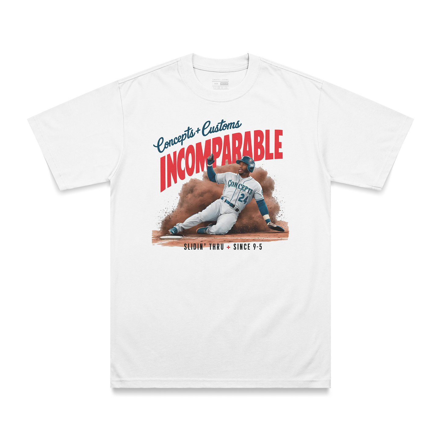 '95 Slide Tee - White