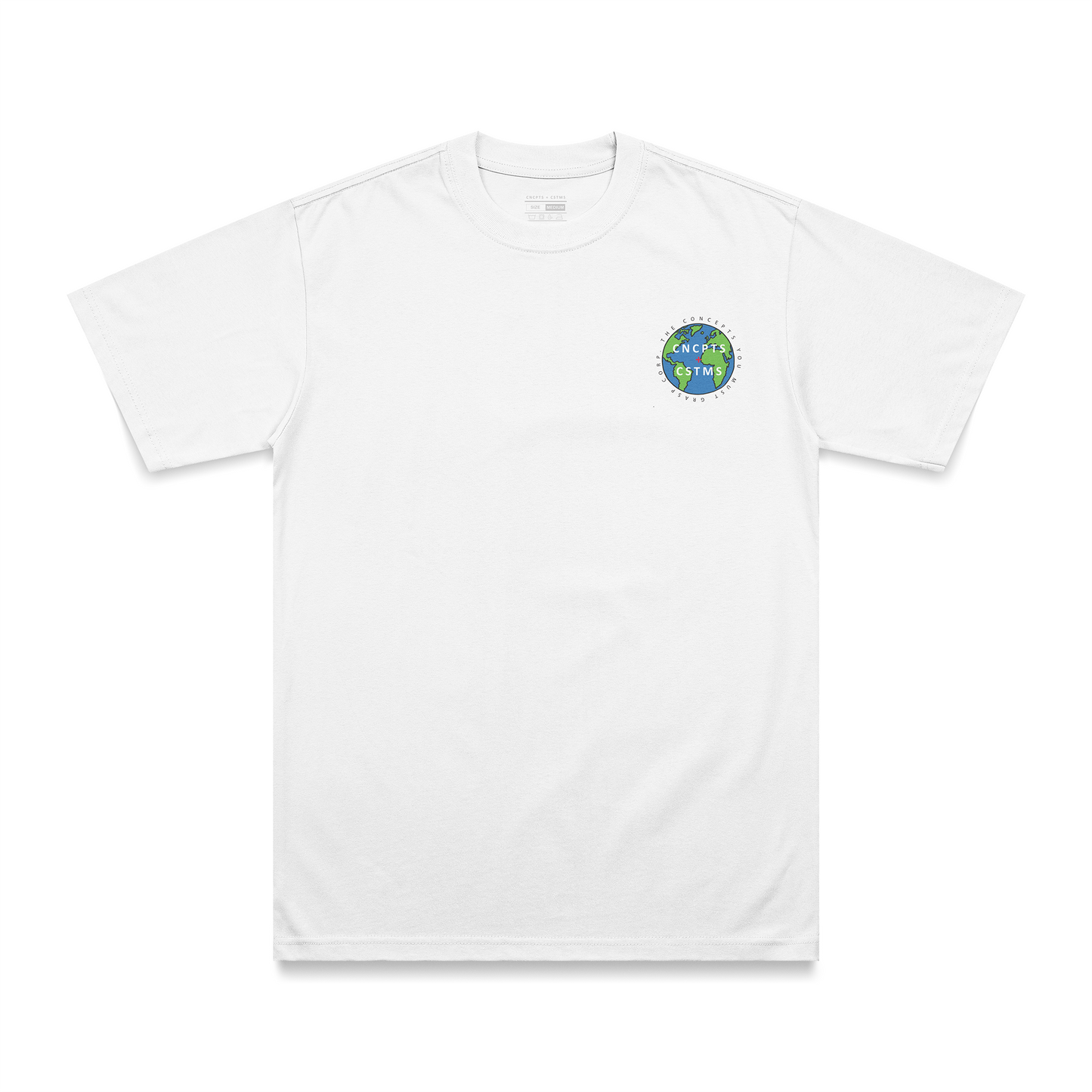 Super Global Tee (Puff) - White