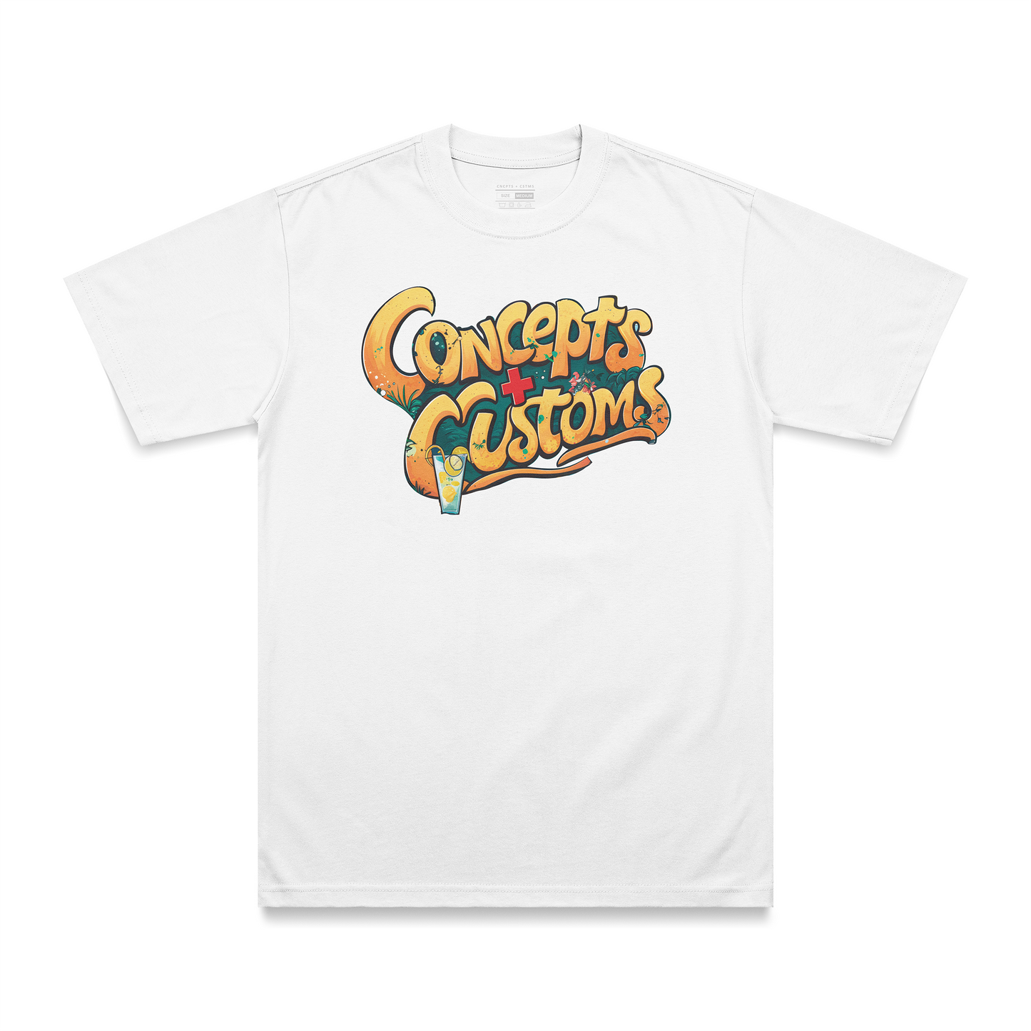 Exotic Escape Tee - White Sand