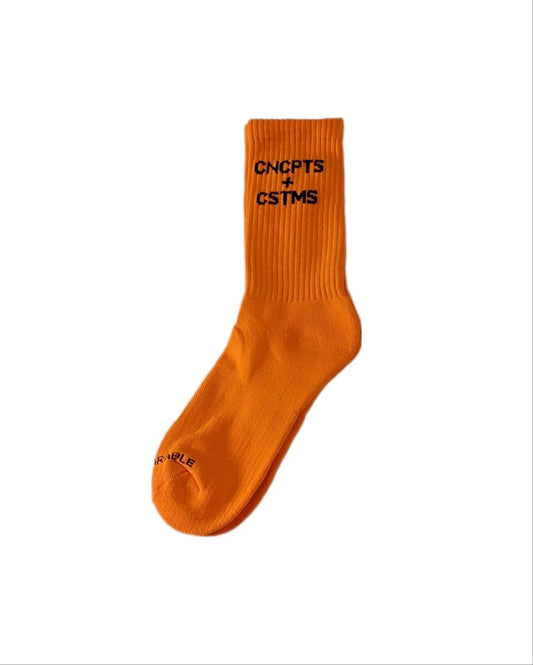 TECHNICOLOUR Socks - Neon Orange